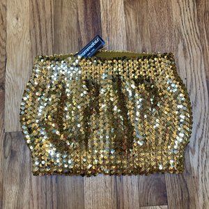 Vintage Gold Tube Top